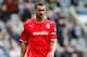 NEWCASTLE, ENGLAND- May 03: Cardiff City's Steven Caulker looks dejected after his team are relegated during the Barclays Premier League match between Newcastle United and Cardiff City at St. James' Park on May 03, 2014 in Newcastle upon Tyne, England.