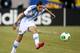 EAST RUTHERFORD, NJ - NOVEMBER 15: Angel Di Maria #7 of Argentina takes the ball against Ecuador during a friendly match at MetLife Stadium on November 15, 2013 in East Rutherford, New Jersey. (Photo by Elsa/Getty Images)