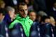 LONDON, ENGLAND - MARCH 13: Substitute Roberto Soldado of Tottenham Hotspur looks on prior to the UEFA Europa League Round of 16 first leg match between Tottenham Hotspur FC and SL Benfica at White Hart Lane on March 13, 2014 in London, England. (Photo