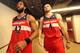 When Nene was healthy, he and Marcin Gortat played well together and they dominated the Chicago Bulls in round one.
