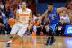 SYRACUSE, NY - FEBRUARY 01: Tyler Ennis #11 of the Syracuse Orange drives to the basket against the defense of Quinn Cook #2 of the Duke Blue Devils during the first half at the Carrier Dome on February 1, 2014 in Syracuse, New York. Syracuse defeated D