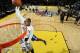 NEW ORLEANS, LA - FEBRUARY 15: Thanasis Antetokounmpo #19 of the Deleware 87ers dunks over his brother, Giannis Antetokounmpo of the Milwaukee Bucks during the Slam Dunk Contest as part of the NBA Dream Factory presented by Boost Mobile 2014 at Sprint Ar