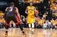INDIANAPOLIS, IND - MAY 20: Paul George #24 of the Indiana Pacers handles the ball against the Miami Heat in Game Two of the Eastern Conference Finals during the 2014 NBA Playoffs at Bankers Life Fieldhouse on May 20, 2014 in Indianapolis, Indiana. NOTE T