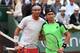 PARIS, FRANCE - JUNE 09: David Ferrer of Spain and Rafael Nadal of Spain pose ahead of their mens' singles final match during day fifteen of the French Open at Roland Garros on June 9, 2013 in Paris, France. (Photo by Clive Brunskill/Getty Images)