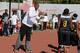 JOHANNESBURG, SA - SEPTEMBER 1: Dikembe Mutombo during the Basketball Without Boarders program in Johannesburg, South Africa. NOTE TO USER: User expressly acknowledges and agrees that, by downloading and or using this photograph, User is consenting to th