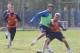 ST. PETERSBURG, RUSSIA - MAY 09: Roman Shirokov (L) and Tomas Hubocan of FC Zenit compete for the ball during an open training session at Udelny Park training centre on May 9, 2008 in St. Petersburg, Russia. FC Zenit St. Petersburg are preparing for the