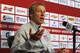 PALO ALTO, CA - MAY 23: U.S. Men's National Soccer Team Head Coach Jurgen Klinsmann speaks during a press conference at Stanford University on May 23, 2014 in Palo Alto, California. Klinsmann held the press conference to answer questions about his World