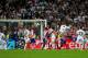 LISBON, PORTUGAL - MAY 24: Sergio Ramos of Real Madrid heads in their first goal during the UEFA Champions League Final between Real Madrid and Atletico de Madrid at Estadio da Luz on May 24, 2014 in Lisbon, Portugal. (Photo by Alex Livesey/Getty Images