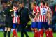 LISBON, PORTUGAL - MAY 24: Diego Simeone, Coach of Club Atletico de Madrid speaks to Referee Bjorn Kuipers during the UEFA Champions League Final between Real Madrid and Atletico de Madrid at Estadio da Luz on May 24, 2014 in Lisbon, Portugal. (Photo by