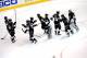 LOS ANGELES, CA - MAY 24: The Los Angeles Kings celebrate their team's victory over the Chicago Blackhawks in Game Three of the Third Round of the 2014 Stanley Cup Playoffs at Staples Center on May 24, 2014 in Los Angeles, California. (Photo by Noah Grah