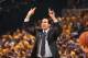 INDIANAPOLIS, IND - MAY 20: Erik Spoelstra of the Miami Heat coaches against the Indiana Pacers in Game Two of the Eastern Conference Finals during the 2014 NBA Playoffs at Bankers Life Fieldhouse on May 20, 2014 in Indianapolis, Indiana. NOTE TO USER: