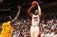 MIAMI, FL - May 24: Ray Allen #34 of the Miami Heat takes a shot against the Indiana Pacers in Game Three of the Eastern Conference Finals during the 2014 NBA playoffs at the American Airlines Arena in Miami, Florida on May 24, 2014. NOTE TO USER: User ex