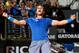 ROME, ITALY - MAY 16: Rafael Nadal of Spain celebrates defeating Andy Murray of Great Britain during day six of the Internazionali BNL d'Italia tennis 2014 on May 16, 2014 in Rome, Italy. (Photo by Julian Finney/Getty Images)