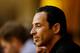 INDIANAPOLIS, IN - MAY 20: IndyCar driver Helio Castroneves attends Game Two of the Eastern Conference Finals of the 2014 NBA Playoffs between the Indiana Pacers and the Miami Heat at at Bankers Life Fieldhouse on May 20, 2014 in Indianapolis, Indiana. N