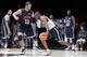WASHINGTON, DC - JULY 14: Kobe Bryant #10 of the USA Men's Senior National Team drives against Kevin Love #11 at the DC Armory during USA Men's Senior National Team training camp at on July 14, 2012 in Washington, DC. NOTE TO USER: User expressly acknowle