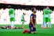 BARCELONA, SPAIN - MAY 03: Cesc Fabregas of FC Barcelona shows his dejection during the La Liga match between FC Barcelona and Getafe CF at Nou Camp on May 3, 2014 in Barcelona, Spain. (Photo by David Ramos/Getty Images)