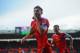 SOUTHAMPTON, ENGLAND - NOVEMBER 09: Adam Lallana of Southampton celebrates as he scores their third goal during the Barclays Premier League match between Southampton and Hull City at St Mary's Stadium on November 9, 2013 in Southampton, England. (Photo