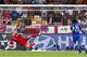 KIEV, UKRAINE - JUNE 24: Andrea Pirlo of Italy chips the ball in the penalty shootout past Joe Hart of England during the UEFA EURO 2012 quarter final match between England and Italy at The Olympic Stadium on June 24, 2012 in Kiev, Ukraine. (Photo by Al