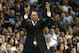 MEMPHIS, TN - MAY 25: Head coach Lionel Hollins of the Memphis Grizzlies reacts in the first half while taking on the San Antonio Spurs during Game Three of the Western Conference Finals of the 2013 NBA Playoffs at the FedExForum on May 25, 2013 in Memph