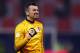 ZAGREB, CROATIA - NOVEMBER 19: Goalkeeper Stipe Pletikosa of Croatia reacts after Mario Mandzukic of Croatia scored his team's first goal with team mates during the FIFA 2014 World Cup Qualifier play-off second leg match between Croatia and Iceland at Mak