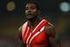 BEIJING, CHINA - MAY 21: Justin Gatlin of the United States celebrates winning the Men's 100m during 2014 IAAF World Challenge Beijing at National Stadium on May 21, 2014 in Beijing, China. (Photo by Lintao Zhang/Getty Images)