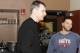 SAN ANTONIO, TX - FEBRUARY 25: New Jersey Nets owner Mikhail Prokhorov meets with Deron Williams following the game against the San Antonio Spurs at AT&T Center on February 25, 2011 in San Antonio, Texas. NOTE TO USER: User expressly acknowledges and agr