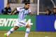 EAST RUTHERFORD, NJ - NOVEMBER 15: Ezequiel Lavezzi #22 of Argentina takes the ball in the first half against Ecuador during a friendly match at MetLife Stadium on November 15, 2013 in East Rutherford, New Jersey. (Photo by Elsa/Getty Images)