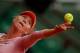 PARIS, FRANCE - MAY 26: Maria Sharapova of Russia serves during her women's singles match against Ksenia Pervak of Russia on day two of the French Open at Roland Garros on May 26, 2014 in Paris, France. (Photo by Clive Brunskill/Getty Images)