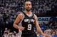 OKLAHOMA CITY, OK - MAY 27: Tony Parker #9 of the San Antonio Spurs handles the ball against the Oklahoma City Thunder in Game Four of the Western Conference Finals during the 2014 NBA Playoffs on May 27, 2014 at the Chesapeake Energy Arena in Oklahoma Ci