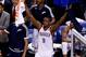 OKLAHOMA CITY, OK - MAY 27: Serge Ibaka #9 of the Oklahoma City Thunder reacts late in the fourth quarter against the San Antonio Spurs during Game Four of the Western Conference Finals of the 2014 NBA Playoffs at Chesapeake Energy Arena on May 27, 2014 i
