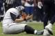Gabbert spends a lot of time on the ground.