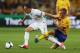 KIEV, UKRAINE - JUNE 19: Franck Ribery of France is tackled by Sebastian Larsson of Sweden during the UEFA EURO 2012 group D match between Sweden and France at The Olympic Stadium on June 19, 2012 in Kiev, Ukraine. (Photo by Julian Finney/Getty Images)