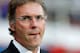 PARIS, FRANCE - MAY 07: PSG Manager / Head Coach, Laurent Blanc looks on prior to the Ligue 1 match between Paris Saint-Germain FC and Stade Rennais FC at Parc des Princes on May 7, 2014 in Paris, France. (Photo by Dean Mouhtaropoulos/Getty Images)