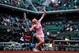PARIS, FRANCE - MAY 28: Maria Sharapova of Russia serves during her women's singles match against Tsvetana Pironkova of Bulgaria on day four of the French Open at Roland Garros on May 28, 2014 in Paris, France. (Photo by Matthias Hangst/Getty Images)