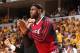 LeBron James spent all but 24 minutes on the bench in Miami's Game 5 loss, largely because of foul trouble.