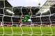 LONDON, ENGLAND - MAY 30: Raul Fernandez of Peru fails to stop Daniel Sturridge of England (not pictured) scoring the opening goal during the international friendly match between England and Peru at Wembley Stadium on May 30, 2014 in London, England. (P