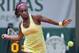 May 29, 2014; Paris, Paris, France; Sloane Stephens (USA) in action during her match against Polona Hercog (SLO) on day five at the 2014 French Open at Roland Garros. Mandatory Credit: Susan Mullane-USA TODAY Sports