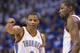Though criticized by many for his scoring instincts, Russell Westbrook was praised by Kevin Durant for his willingness to be a partner in the OKC offense.