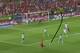 Torres fires a long way wide of goal.