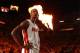 MIAMI, FL - MAY 30: Chris Bosh #1 of the Miami Heat looks on before the game against the Indiana Pacers in Game Six of the Eastern Conference Finals during the 2014 NBA Playoffs on May 30, 2014 in Miami, Fl. NOTE TO USER: User expressly acknowledges and a
