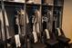 LOS ANGELES, CA - MARCH 19: The San Antonio Spurs locker room set up before the game against the Los Angeles Lakers at Staples Center on March 19, 2014 in Los Angeles, California. NOTE TO USER: User expressly acknowledges and agrees that, by downloading