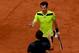 PARIS, FRANCE - JUNE 01: Andy Murray of Great Britain shakes hands with Philipp Kohlschreiber of Germany after his victory in their men's singles match on day eight of the French Open at Roland Garros on June 1, 2014 in Paris, France. (Photo by Matthew