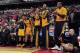 WASHINGTON, DC - MAY 09: Chris Copeland #22 and the Indiana Pacers bench cheer against the Washington Wizards during Game Three of the Eastern Conference Semifinals on May 9, 2014 in Washington, DC. NOTE TO USER: User expressly acknowledges and agrees th