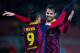 BARCELONA, SPAIN - JANUARY 29: Cesc Fabregas (R) of FC Barcelona celebrates with his teammate Alexis Sanchez after scoring his team's fifth goal during the Copa del Rey Quarter Final 2nd leg match between FC Barcelona and Levante U.D Camp Nou on January