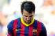 ELCHE, SPAIN - MAY 11: Cesc Fabregas of FC Barcelona looks down during the La Liga match between Elche FC and FC Barcelona at Estadio Manuel Martinez Valero on May 11, 2014 in Elche, Spain. (Photo by David Ramos/Getty Images)