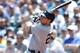 May 21, 2014; Chicago, IL, USA; New York Yankees first baseman Mark Teixeira at bat against the Chicago Cubs during the game at Wrigley Field. Mandatory Credit: Jerry Lai-USA TODAY Sports