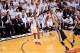 MIAMI, FL - JUNE 20: LeBron James #6 of the Miami Heat shoots against Tim Duncan #21 of the San Antonio Spurs during Game Seven of the 2013 NBA Finals on June 20, 2013 at American Airlines Arena in Miami, Florida. NOTE TO USER: User expressly acknowledges