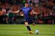 ROTTERDAM, NETHERLANDS - MAY 31: Robin Van Persie of Netherlands in action during the International Friendly match between Netherlands and Ghana at De Kuip on May 31, 2014 in Rotterdam, Netherlands. (Photo by Dean Mouhtaropoulos/Getty Images)