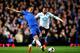 LONDON, ENGLAND - MARCH 08: Nemanja Matic of Chelsea and Kyle Walker of Spurs compete for the ball during the Barclays Premier League match between Chelsea and Tottenham Hotspur at Stamford Bridge on March 8, 2014 in London, England. (Photo by Clive Ros