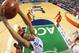 GREENSBORO, NC - MARCH 14: Jabari Parker #1 of the Duke Blue Devils dunks the ball against the Clemson Tigers during the quarterfinals of the 2014 Men's ACC Basketball Tournament at Greensboro Coliseum on March 14, 2014 in Greensboro, North Carolina. (P